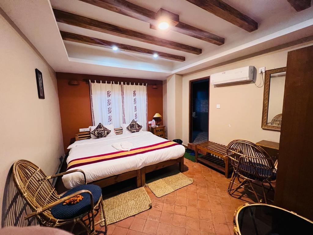 The Exotic House Hotel Kathmandu Exterior photo